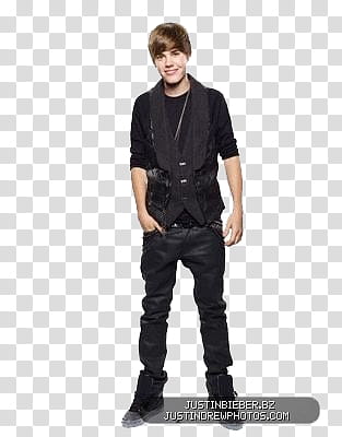 Super MEGA Justin Bieber, men's black zip-up hoodie transparent background PNG clipart