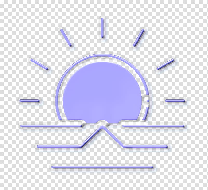 morning icon sun icon sunrise icon, Weather Icon, Line, Logo, Circle transparent background PNG clipart