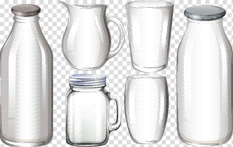 Color, Glass Bottle, Container, Kitchen, Milk, Dairy, Raw Milk, Plant Milk transparent background PNG clipart