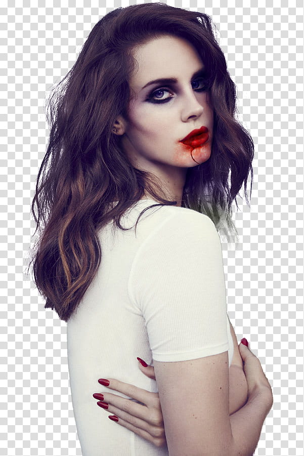 Lana Del Rey vampire transparent background PNG clipart