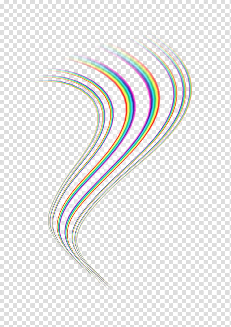 rainbow stripe, multicolored abstract illustration transparent background PNG clipart