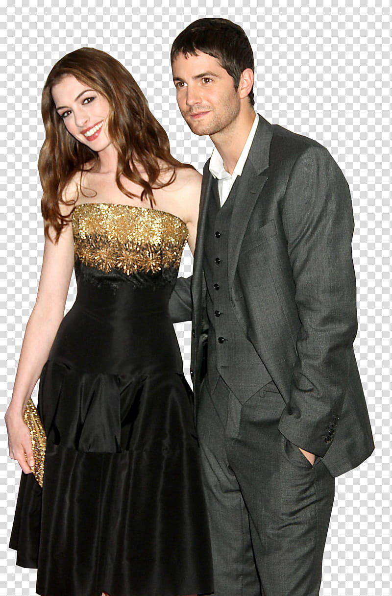 Anne Hathaway Red Carpet transparent background PNG clipart