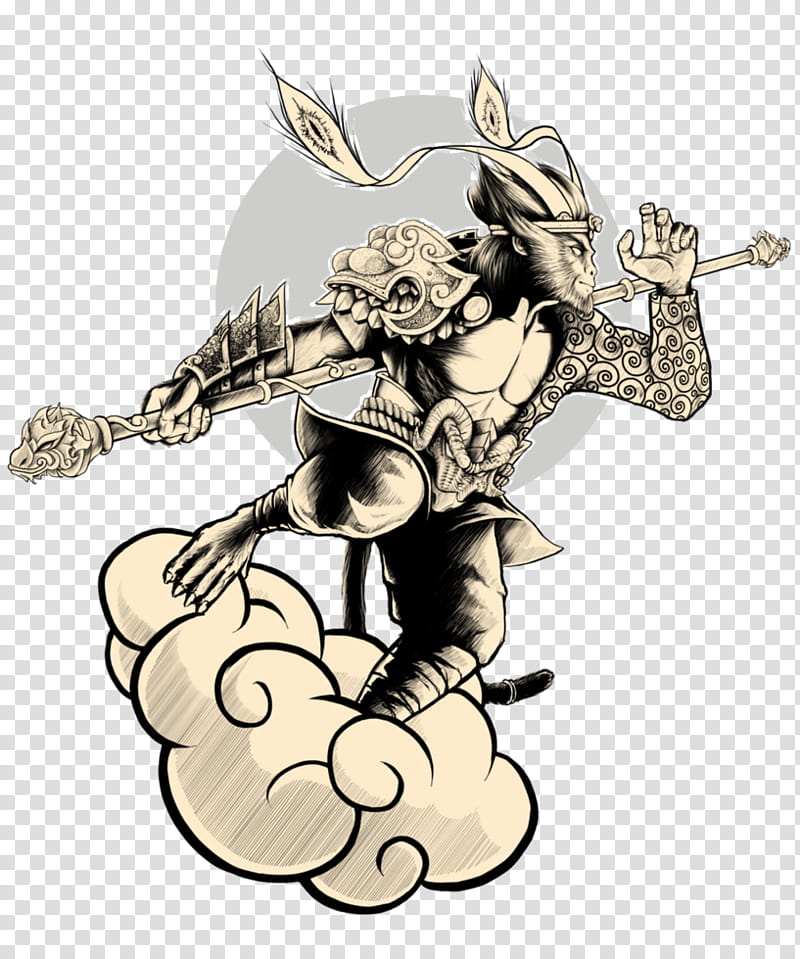 Sun Wukong the Monkey King transparent background PNG clipart