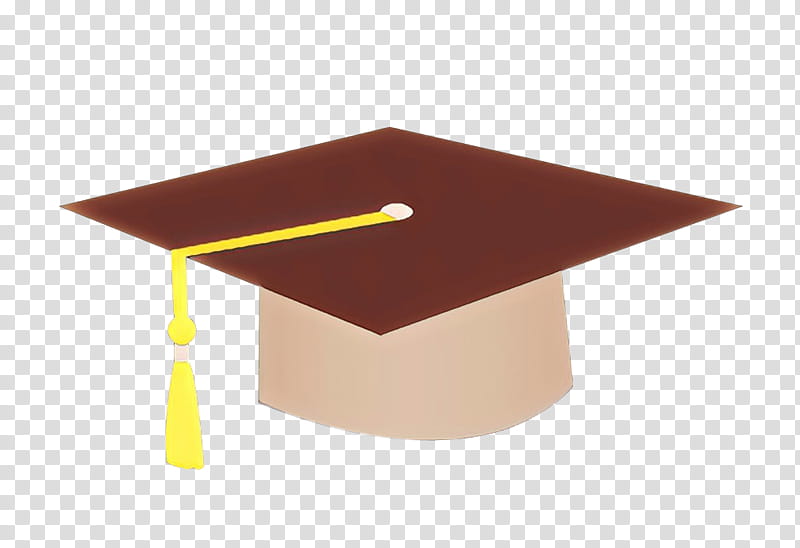 Graduation, Angle, Table, MortarBoard, Yellow, Headgear, Cap, Academic Dress transparent background PNG clipart