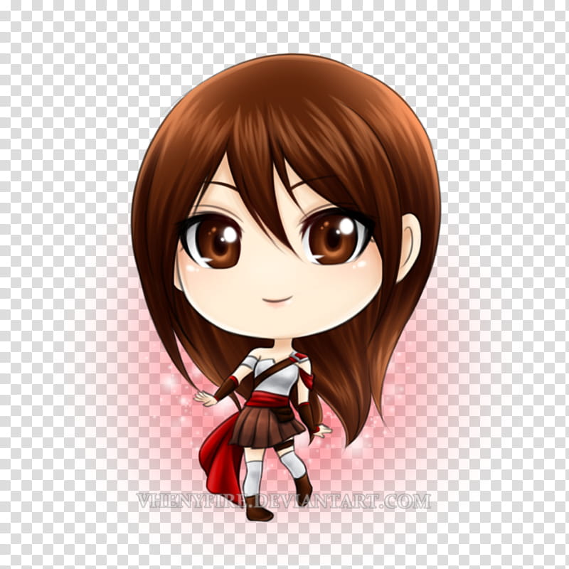 Chibi Eva [COMMISSION] transparent background PNG clipart