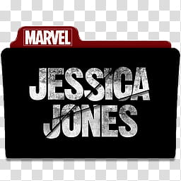 Jessica Jones Collection Folder Icon transparent background PNG clipart