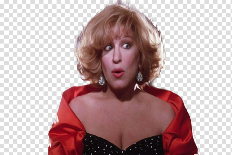 Bette Midler transparent background PNG clipart