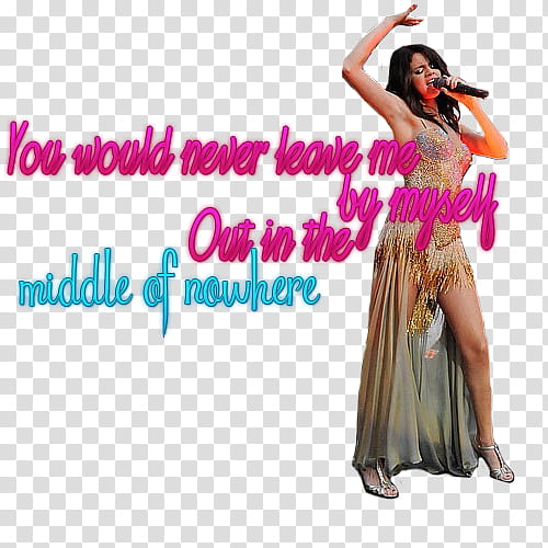 Selena Gomez Texto transparent background PNG clipart