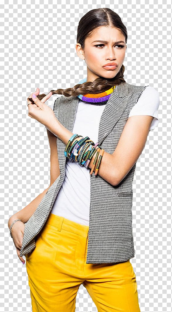 Zendaya  transparent background PNG clipart