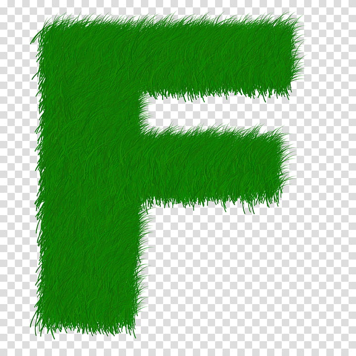 Green Grass, F, Letter, Alphabet, Text, M, Color, Fur transparent background PNG clipart
