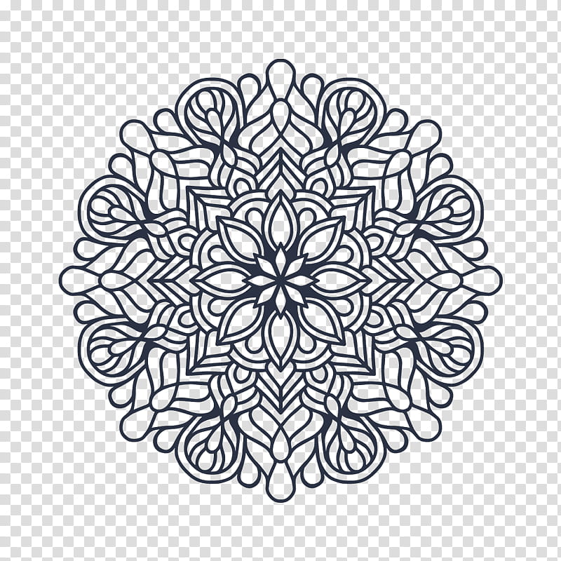 Floral design, Line Art, Doily, Textile, Visual Arts, Coloring Book, Ornament, Pedicel transparent background PNG clipart