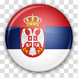 Flag Icons Europe, Serbia transparent background PNG clipart