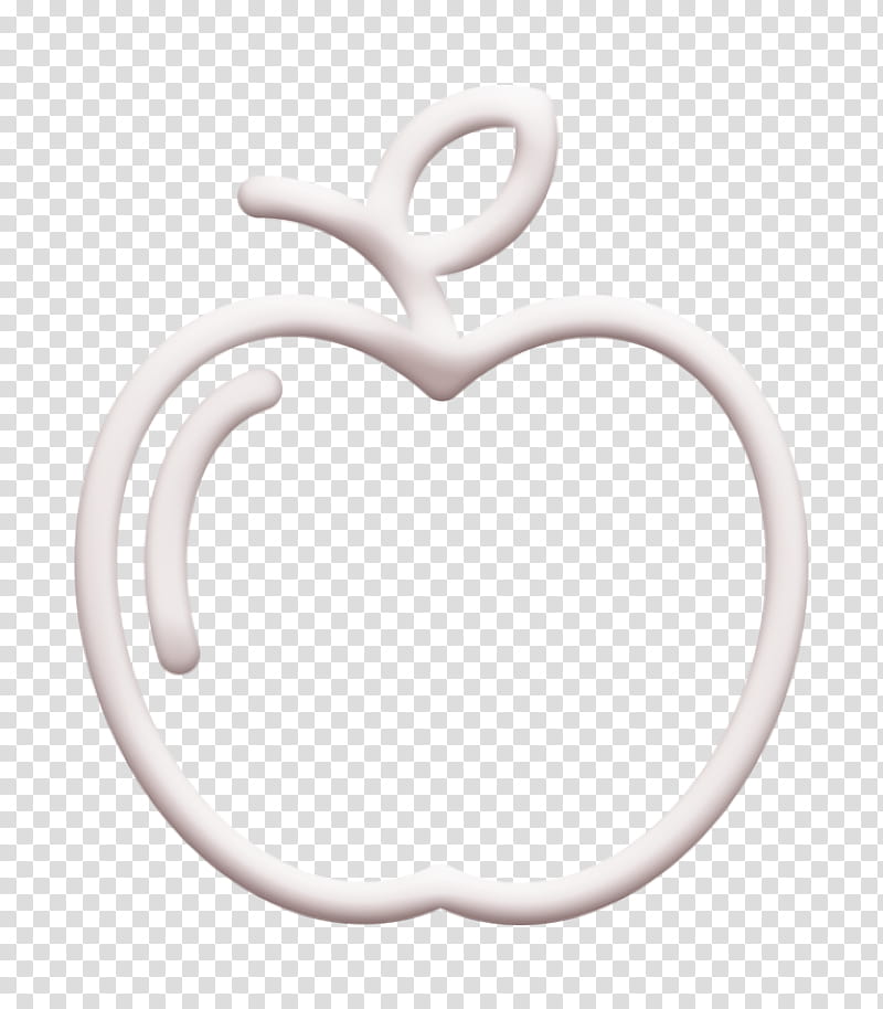 Apple icon Education Elements icon Fruit icon, Text, Logo, Blackandwhite, Heart, Symbol, Circle, Love transparent background PNG clipart