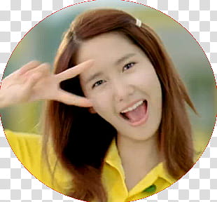 SNSD YoonA transparent background PNG clipart