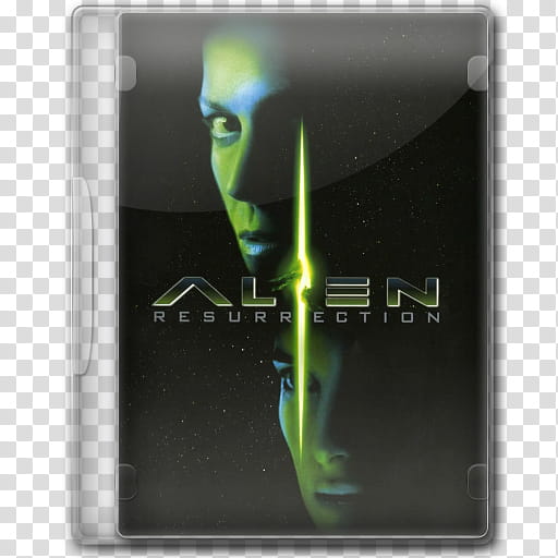the BIG Movie Icon Collection A, Alien Resurrection transparent background PNG clipart