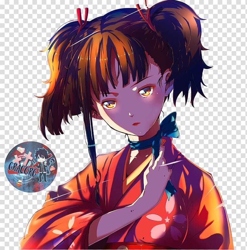 Render Koutetsujou No Kabaneri Mumei, female anime character transparent background PNG clipart