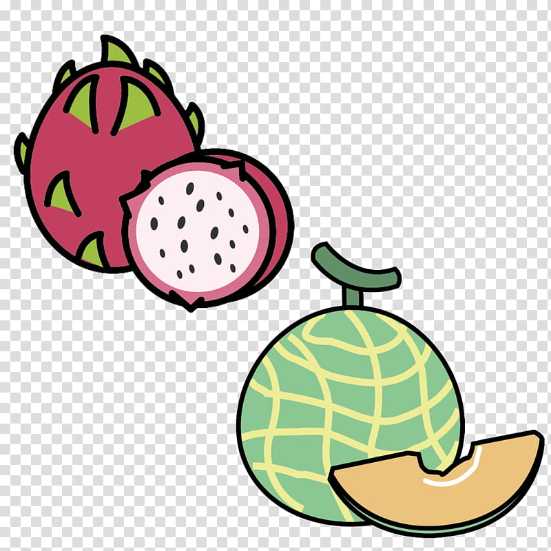 Fruit, Pitaya, Hami Melon, Avocados, Drawing, Animation, Muskmelon, Food transparent background PNG clipart