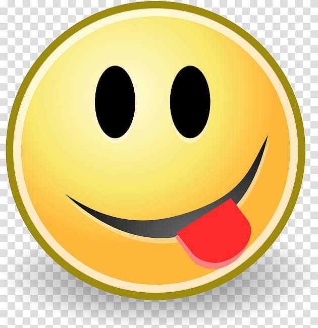 Happy Face Emoji, Smiley, Emoticon, Tango Desktop Project, Tongue, Wink, Yellow, Facial Expression transparent background PNG clipart
