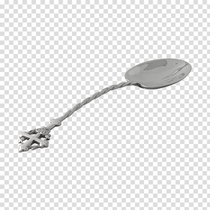 silver spoon, gray spoon transparent background PNG clipart