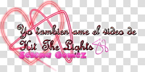 textos de selena gomez transparent background PNG clipart thumbnail