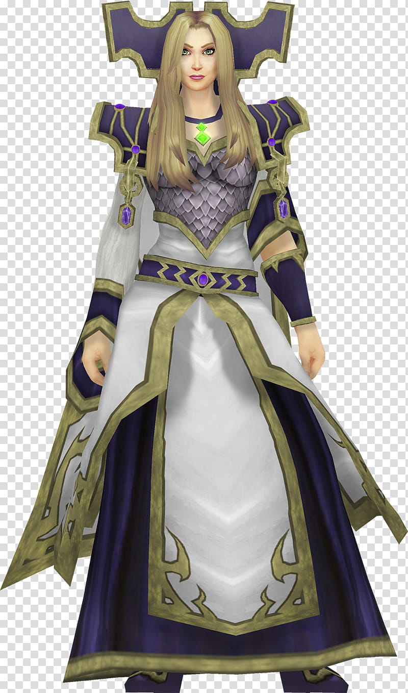 Magna Aegwynn, female warrior wearing purple and white suit art transparent background PNG clipart