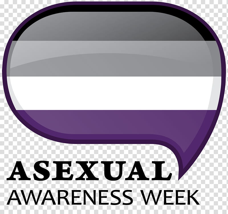 Asexual Awareness Week Logo transparent background PNG clipart
