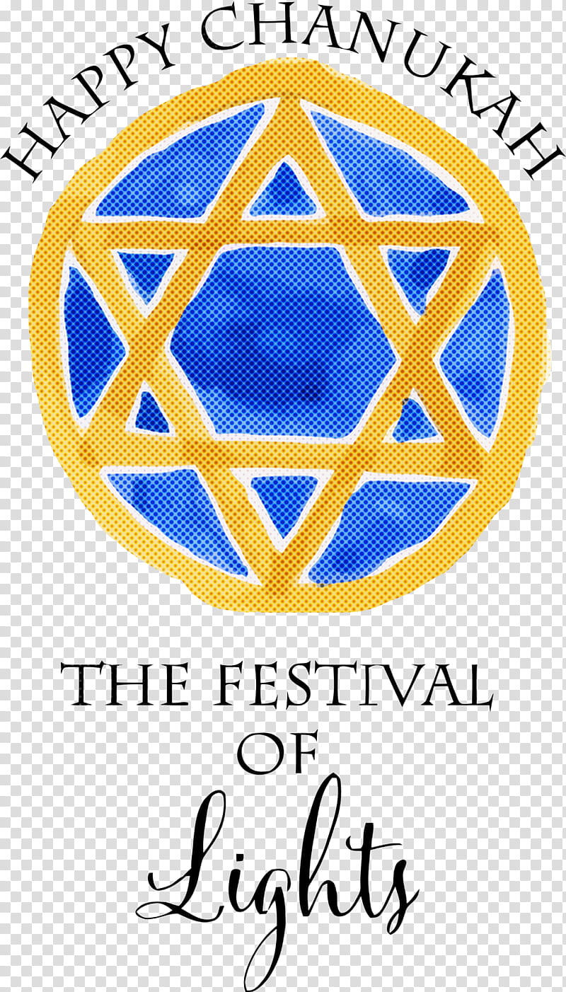 Happy Hanukkah Hanukkah, Logo transparent background PNG clipart