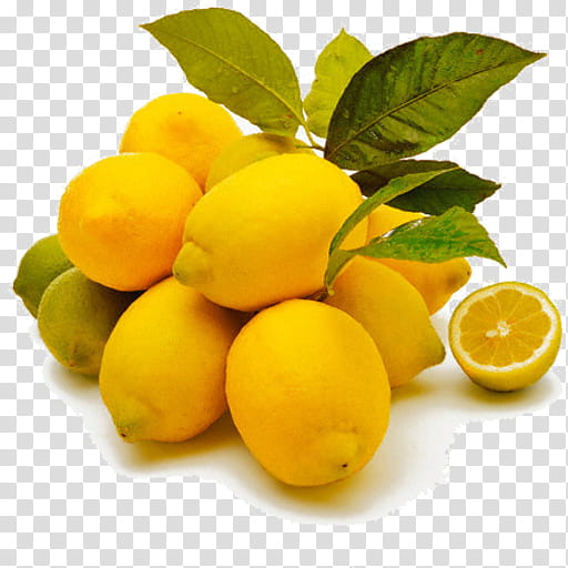 lemon fruit citrus food plant, Sweet Lemon, Citric Acid, Yellow, Meyer Lemon transparent background PNG clipart