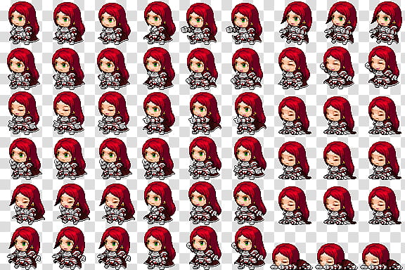 Mera Battle Sprite transparent background PNG clipart