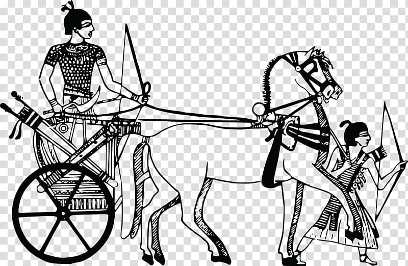 Horse, Ancient Egypt, Angloegyptian War, Chariot, Chariotry In Ancient Egypt, Drawing, Maat, Horse Harness transparent background PNG clipart