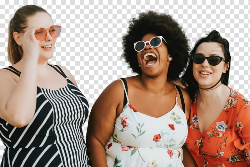 Friendship Day Fashion, Together, Togetherness, Partnership, Plussize Model, Plussize Clothing, Woman, Eyewear transparent background PNG clipart