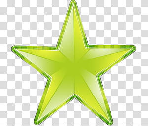 Green Star PNG Transparent Images Free Download, Vector Files