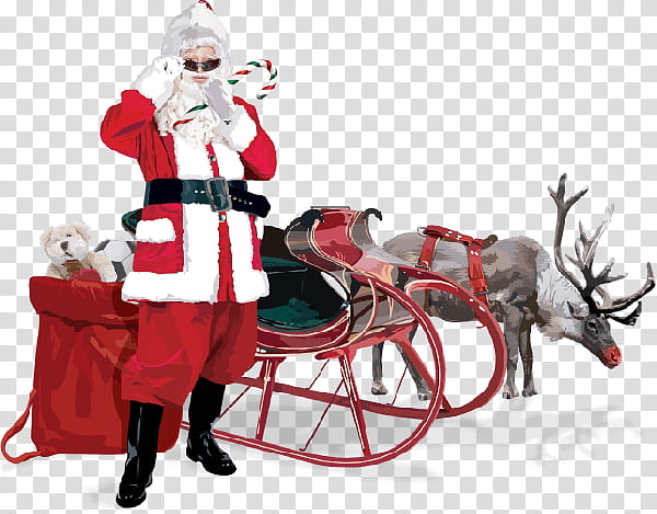 Christmas Tree, Santa Claus, Reindeer, Christmas Day, Christmas Decoration, Santa Clauss Reindeer, Christmas ings, Bad Santa transparent background PNG clipart