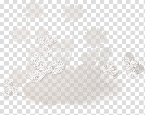 grey petaled flower painting transparent background PNG clipart