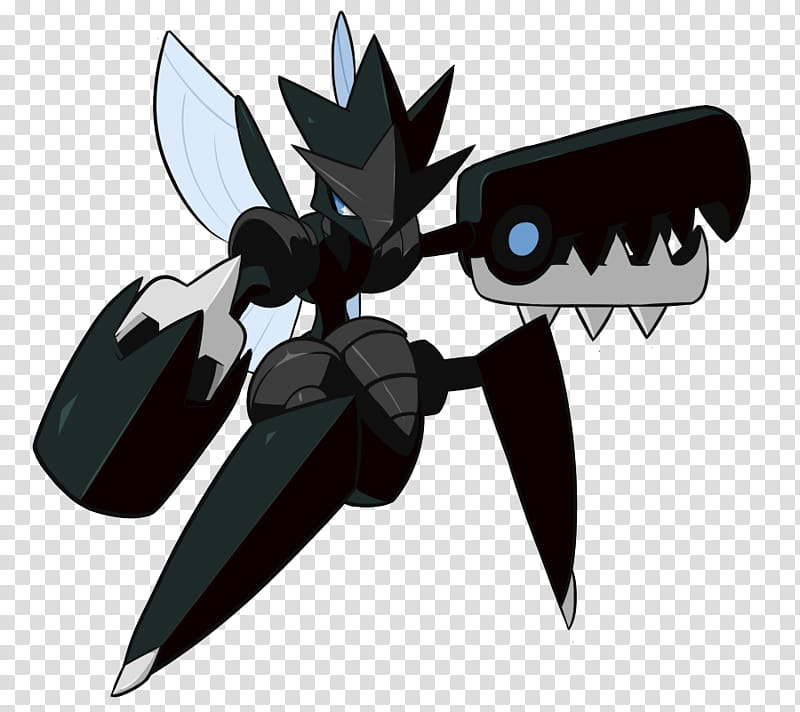 Shiny Mega Scizor (My Version) transparent background PNG clipart