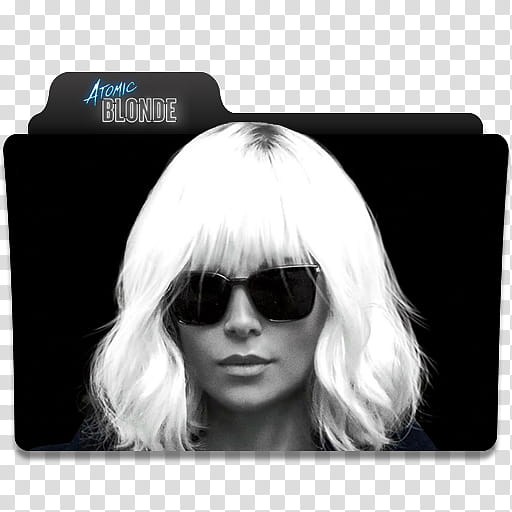 Atomic Blonde  Movie Folder Icon , AtomicBlonde_ transparent background PNG clipart