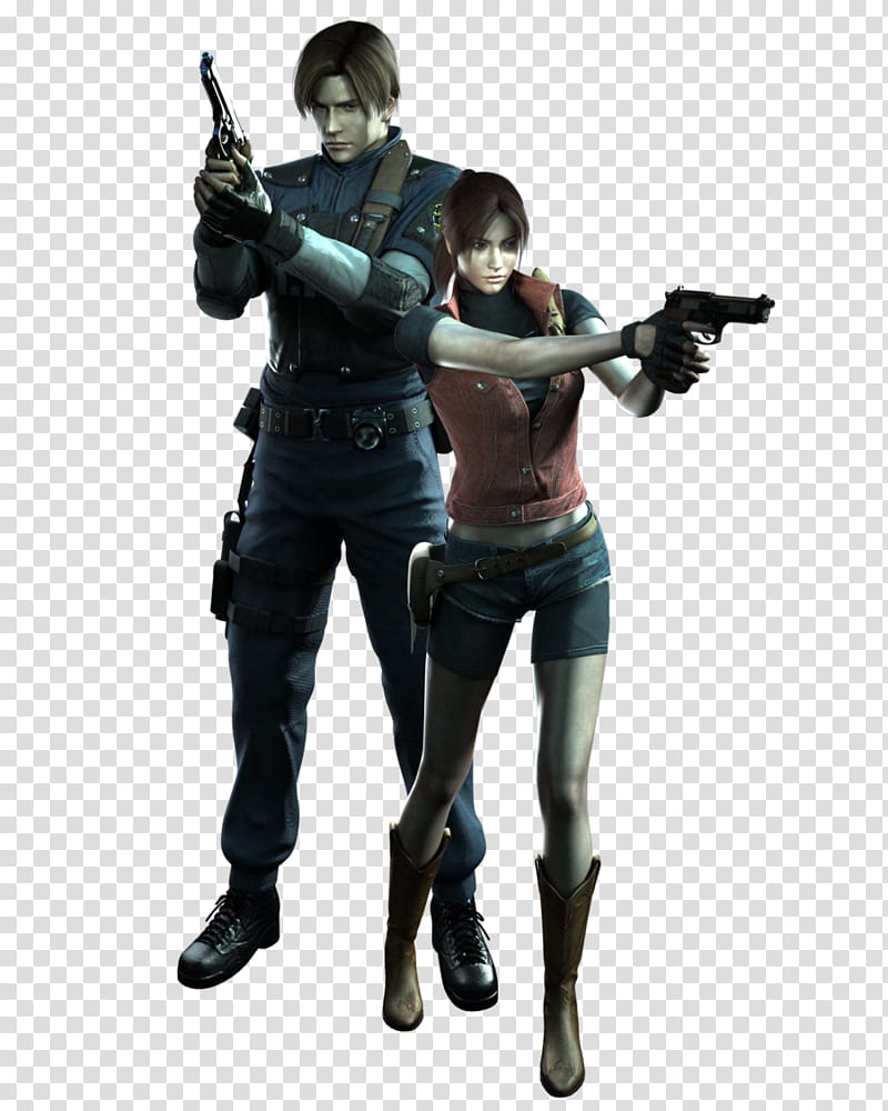 Leon and Claire, Professional Render transparent background PNG clipart