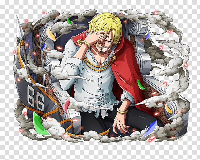 Sanji Vinsmoke, one piece treasure cruise brulee transparent background PNG clipart