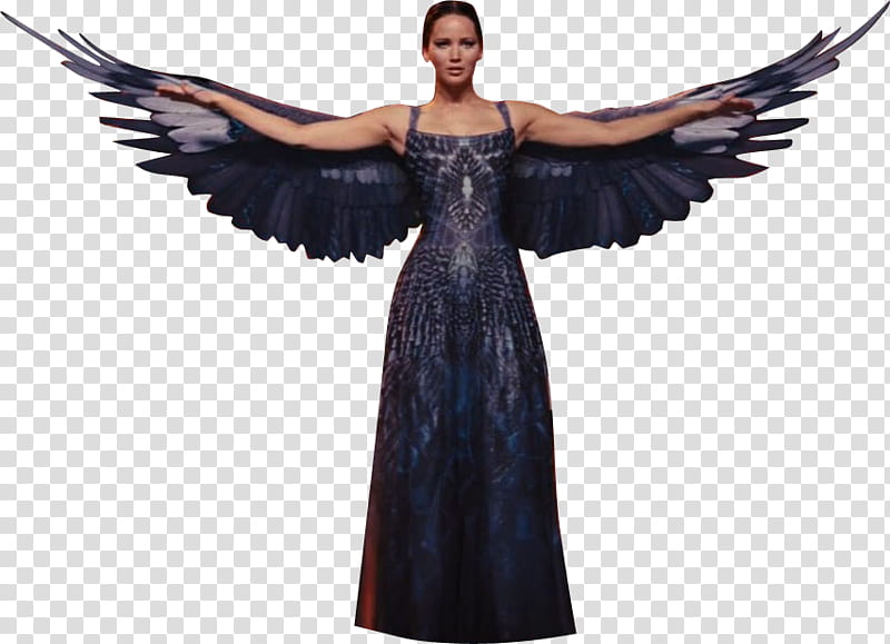 Katniss Everdeen Mockingjay Dress MQ transparent background PNG clipart