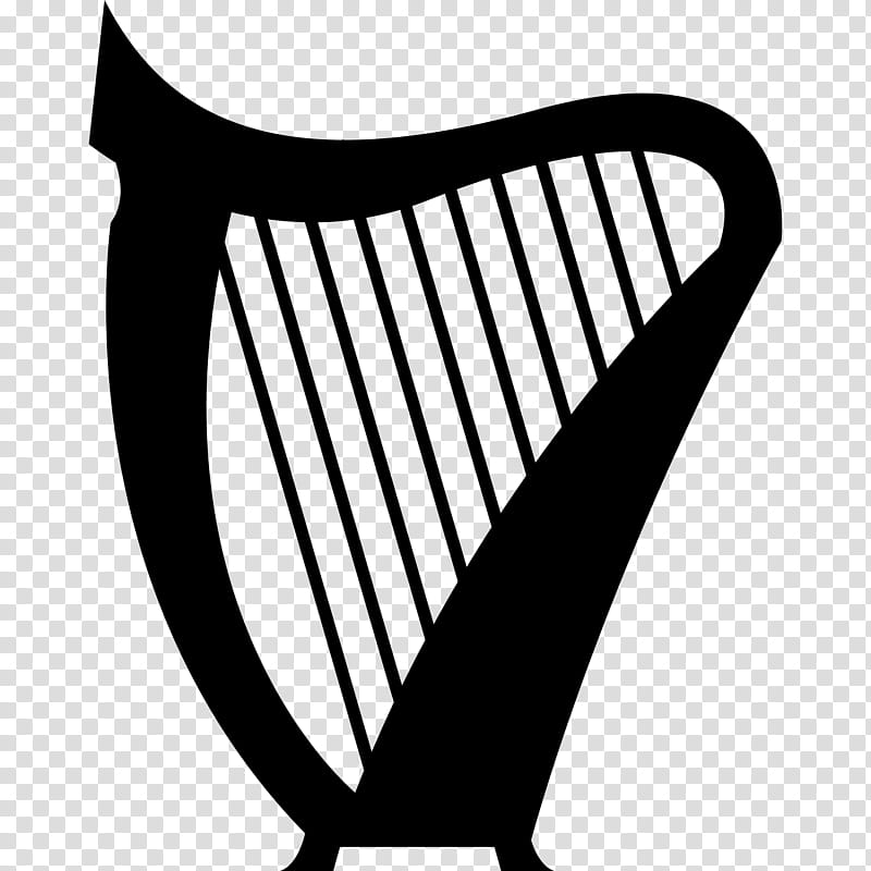 Guitar, Harp, Celtic Harp, Music, Pedal Harp, Electric Harp, Drawing, Line transparent background PNG clipart