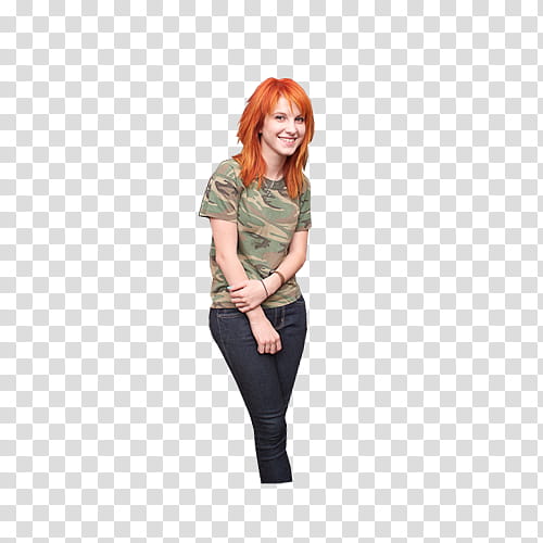 Hayley , Paramore member transparent background PNG clipart