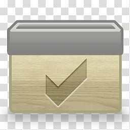 Muku Icons for Iconager, Folder-Options, brown wooden box icon transparent background PNG clipart