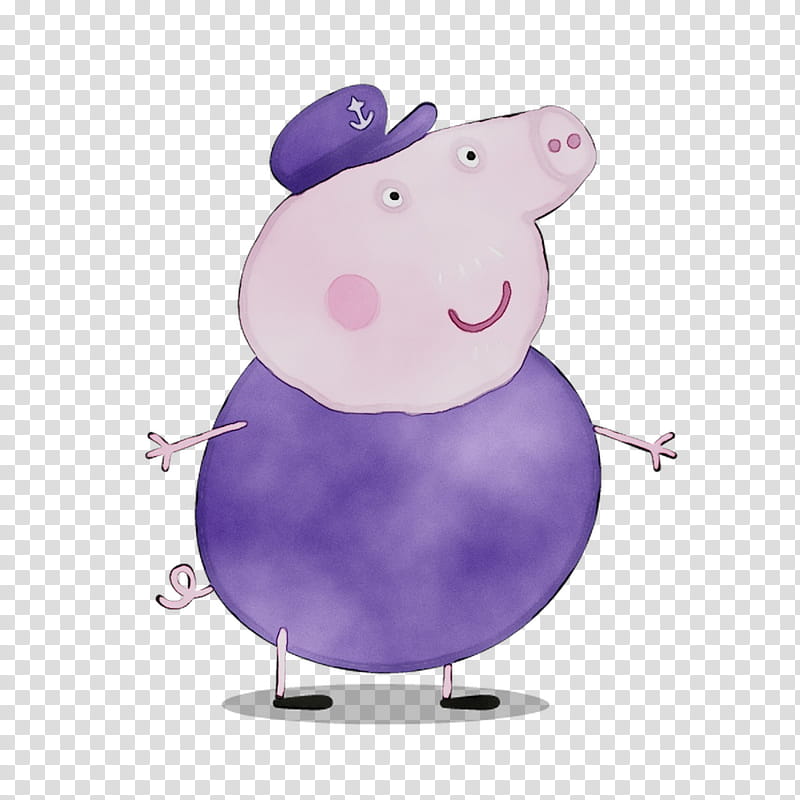 Pig, Purple, Violet, Cartoon, Pink, Animation transparent background PNG clipart