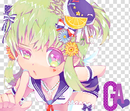 Gumi Kawaii transparent background PNG clipart