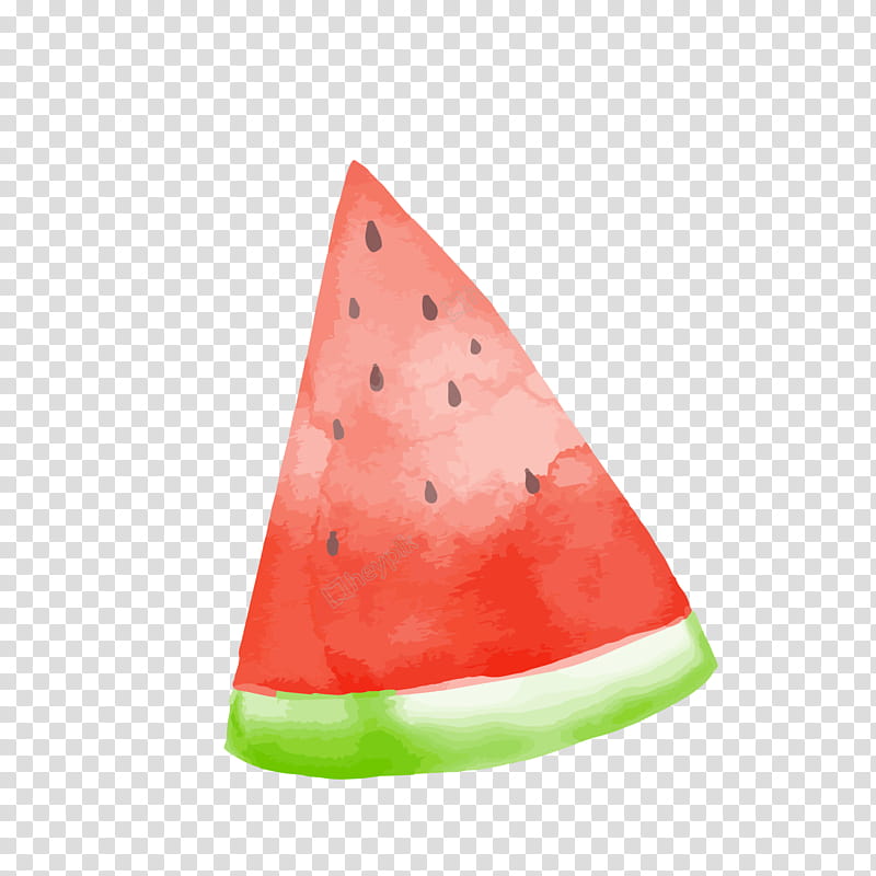 Drawing Of Family, Watermelon, Fruit, Summer
, Cartoon, Citrullus, Cone, Triangle transparent background PNG clipart