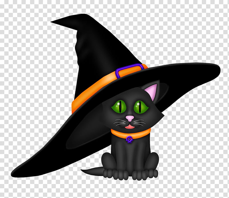 Cat And Dog, Black Cat, Drawing, Witch, Cartoon, Hat, Silhouette, Animal transparent background PNG clipart