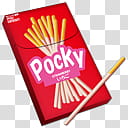 Pocky Strawberry, Pocky Strawberry icon transparent background PNG clipart