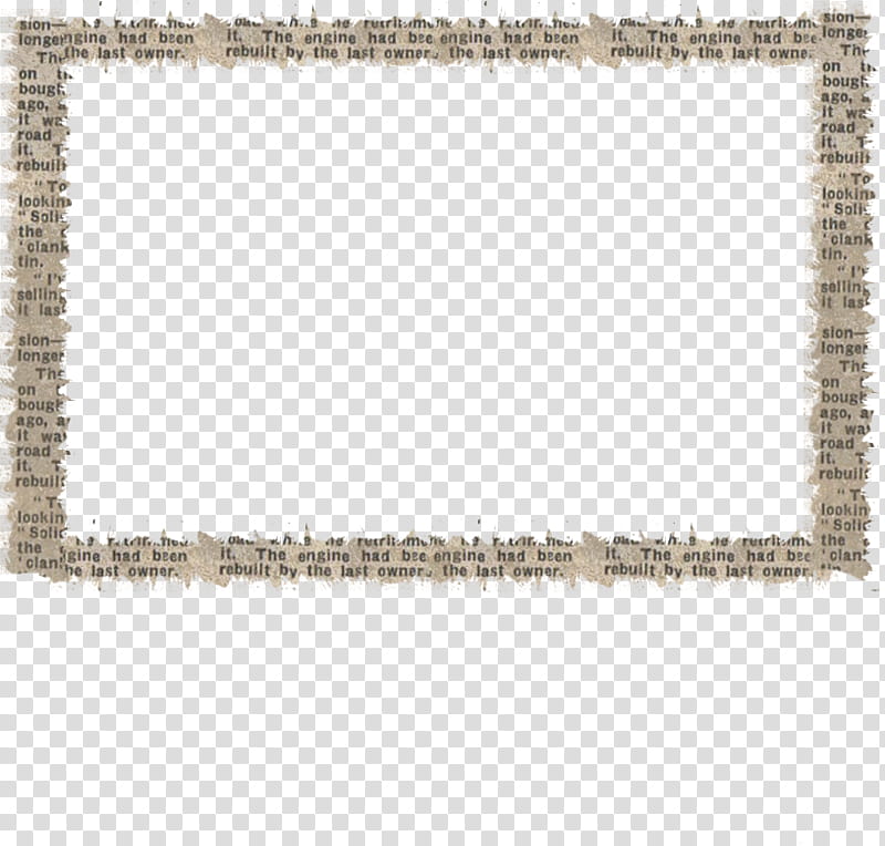 Wonderful Days Scrapkit, brown border transparent background PNG clipart