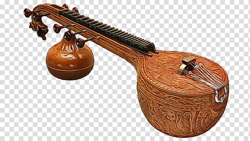 India, Veena, Saraswati Veena, String Instruments, Musical Instruments, Rudra Veena, Vichitra Veena, Music Of India transparent background PNG clipart