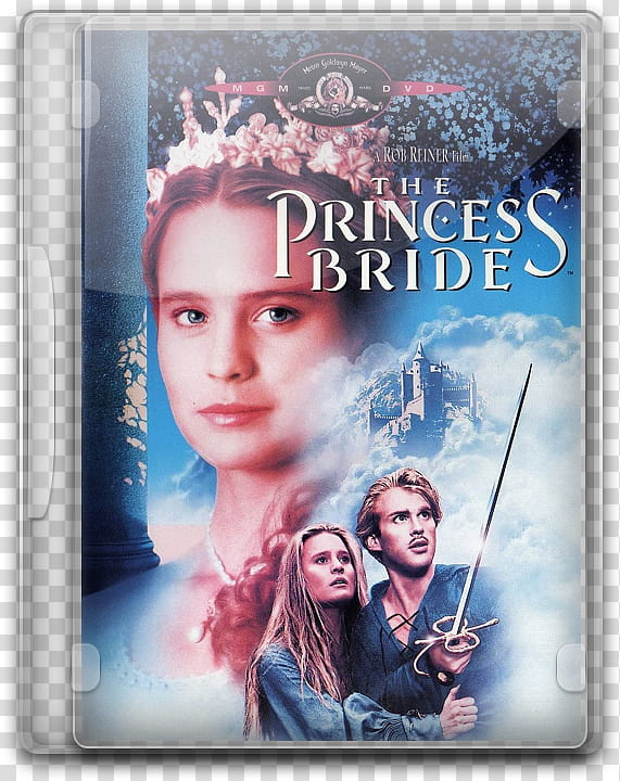 DVD Movie Case Icons, Princess Bride, The transparent background PNG clipart
